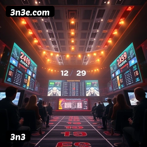 3n3 — ilustração: entretenimento e jogo responsável, sem promessa de ganho